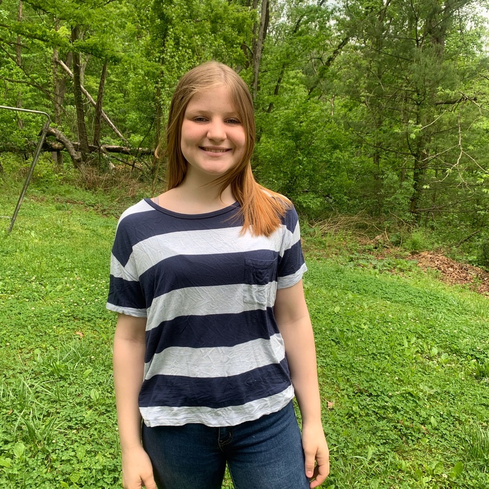 Soft and sexy aeropostale striped tee